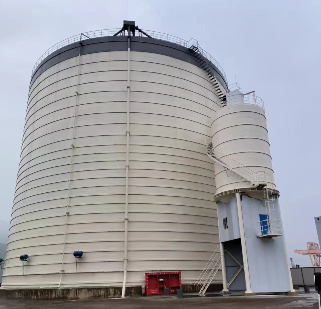 汉寿10万吨水泥钢板库